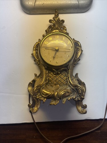 Vintage electric mantel clock - electric,